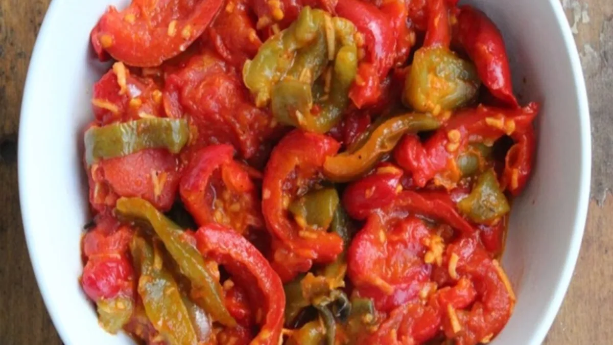 Algerian Flafla (Bell Pepper Salad)