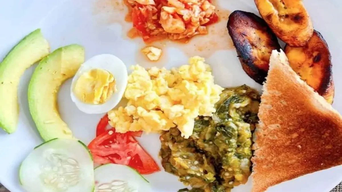 Antiguan Breakfast (Chop Up and ‘Saltfish’)