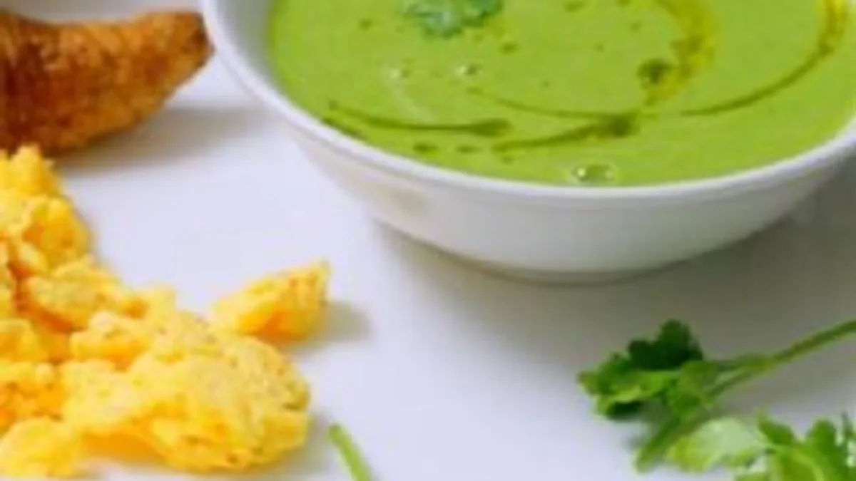 Asian Green Pea Soup