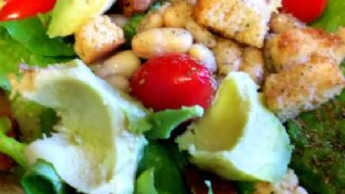Avocado and Cannellini Bean Salad