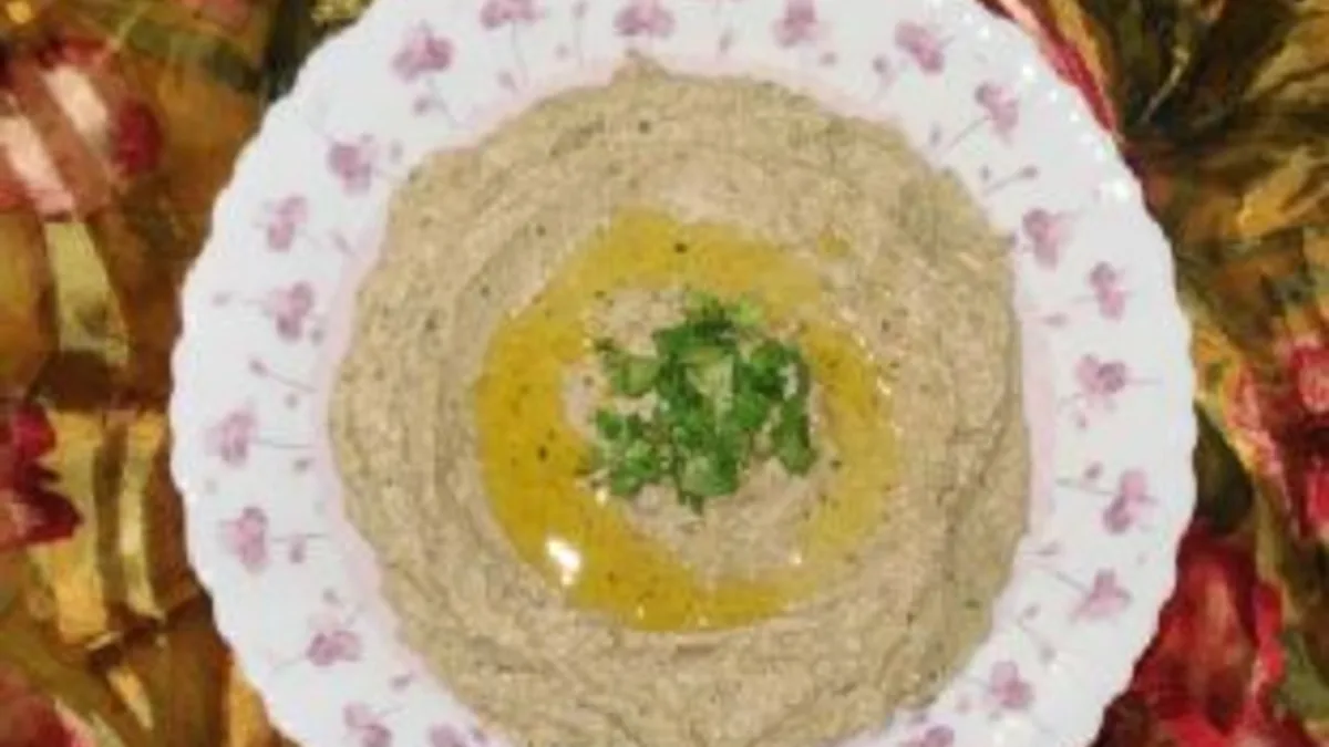 Baba Gonoush (Egyptian Dish)