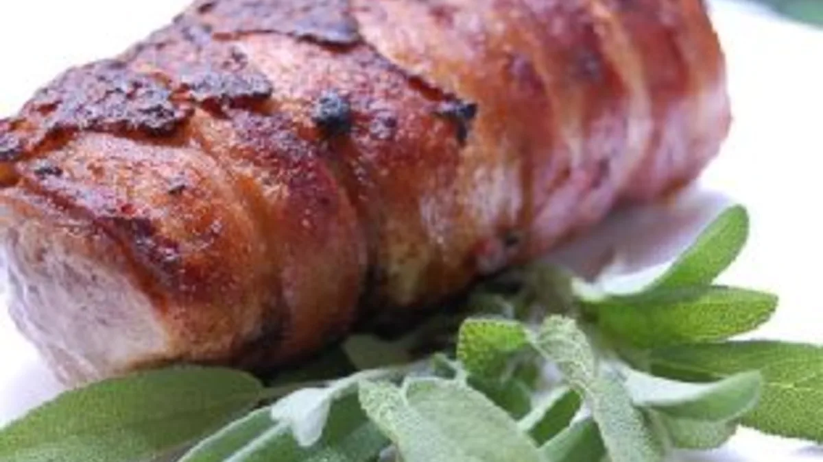 Bacon Wrapped Pork Tenderloin