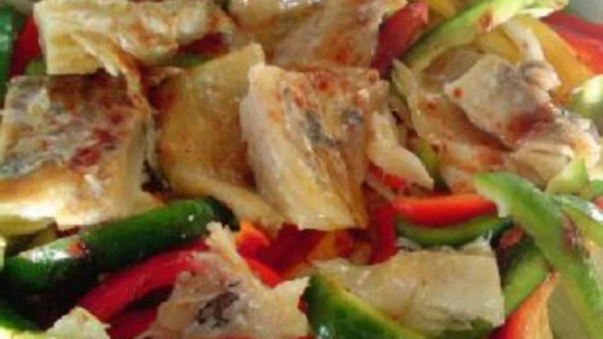 Baked Salt Cod