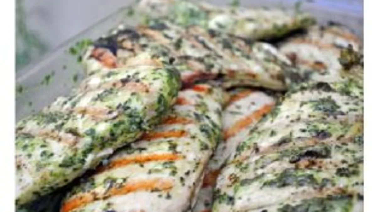 Basil Marinated Grilled Chicken