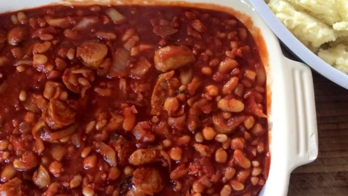 Bean & Sausage Hotpot