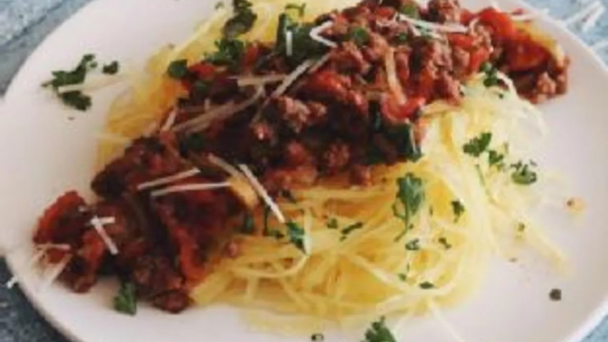 Beef Ragu with Spaghetti Squash