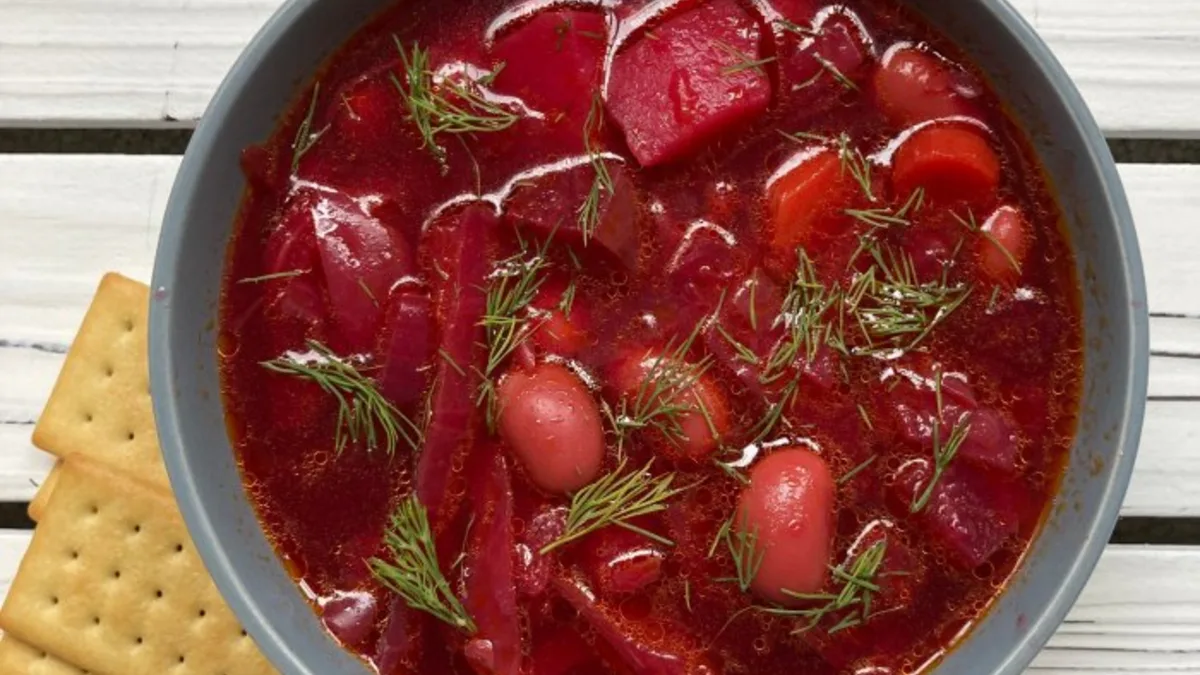Beetroot Soup (Borscht)