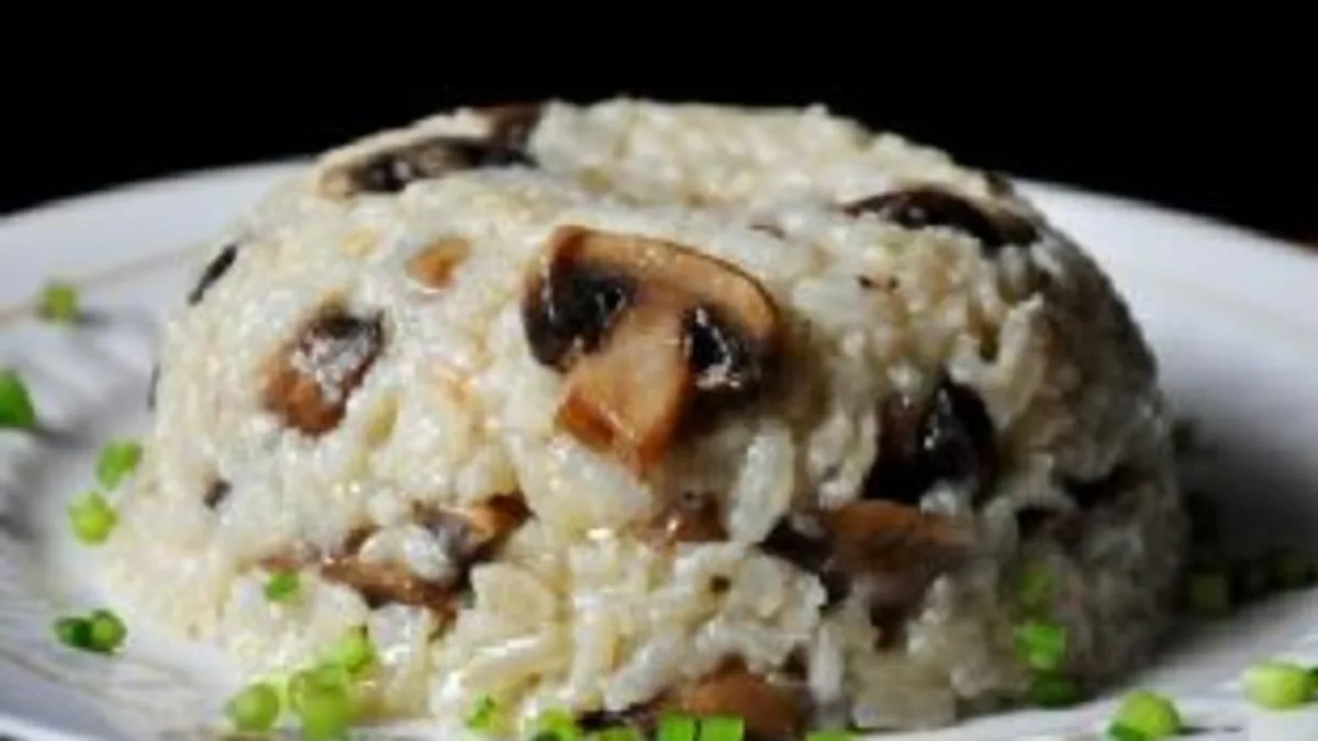 Brown Rice Mushroom Pilaf