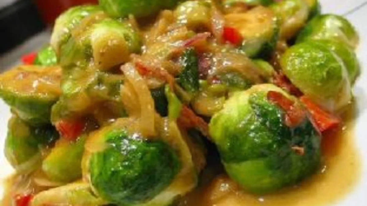Brussels Sprout With Mustard And Honey