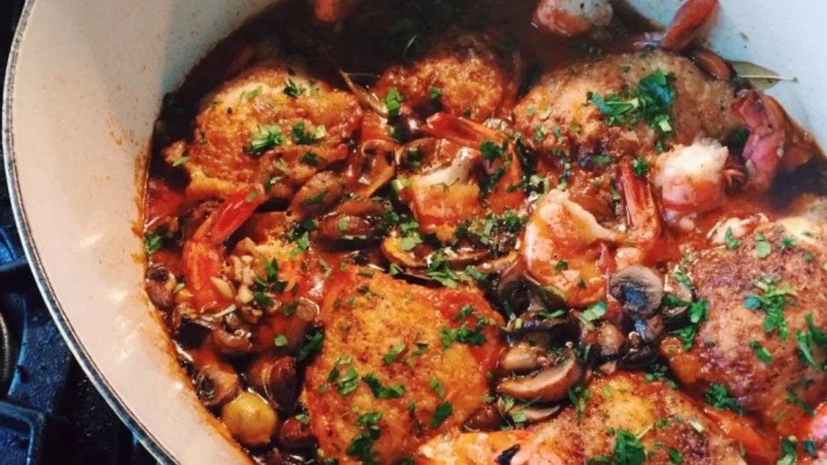 Chicken Marengo