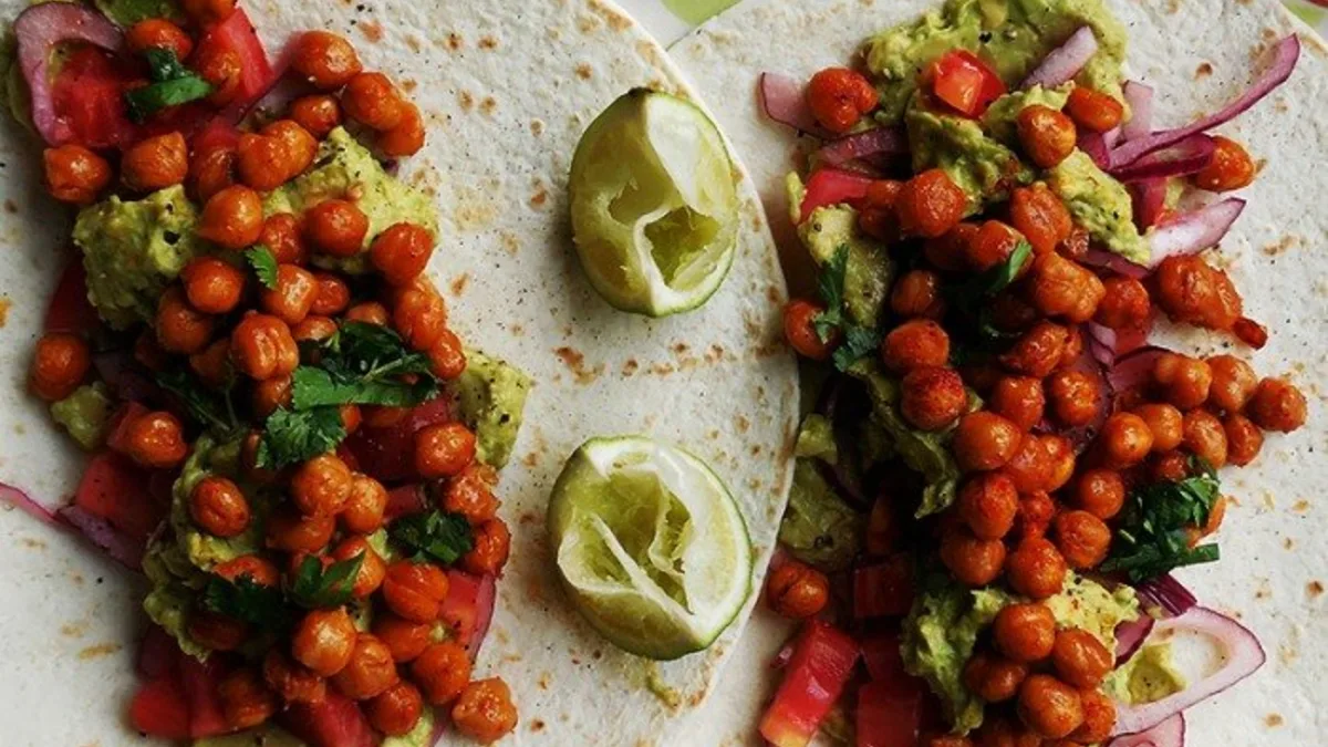 Chickpea Fajitas