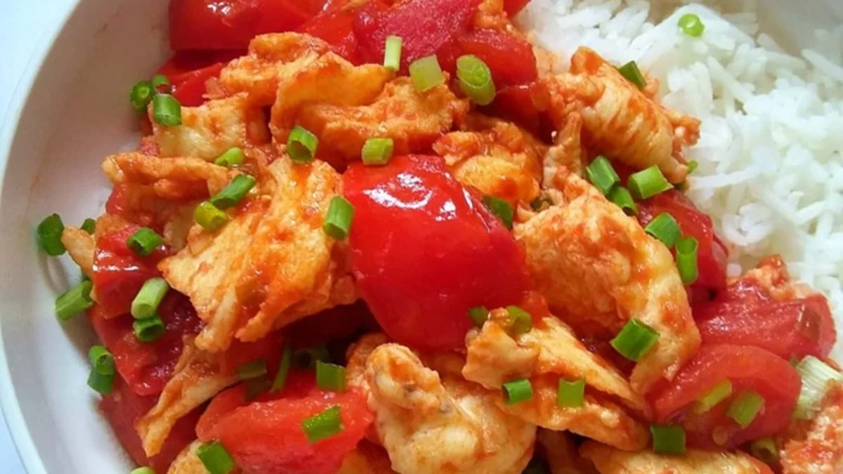 Chinese Tomato Egg Stir Fry