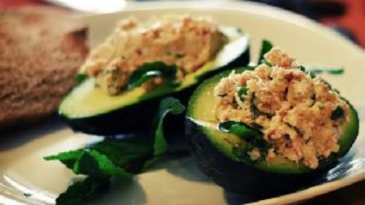 Crab Salad in Avocado Boats