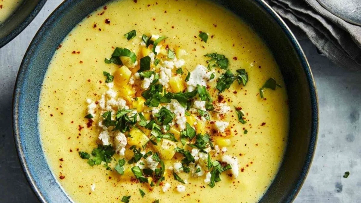 Creamy Corn Soup Recipe