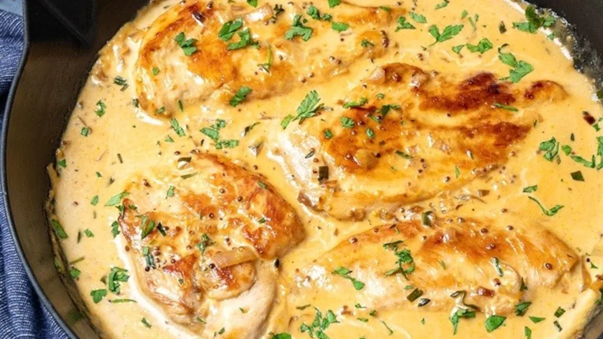 Creamy Mustard Chicken
