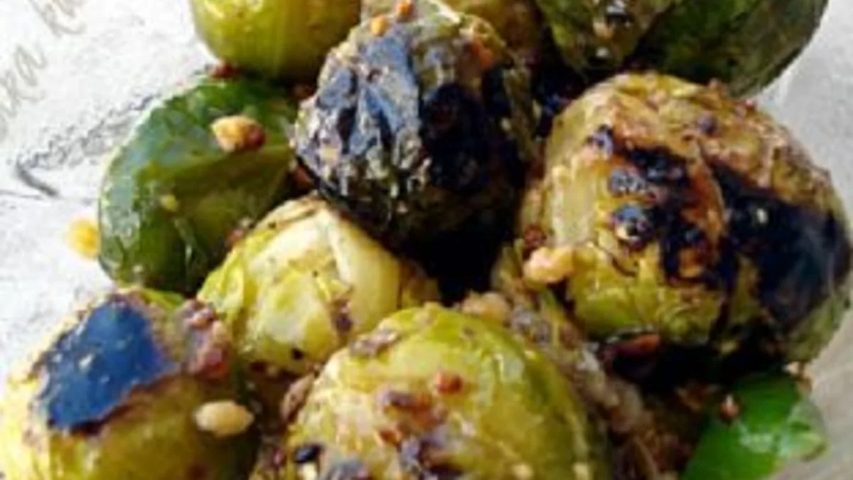Crunchy Brussels Sprouts Side Dish