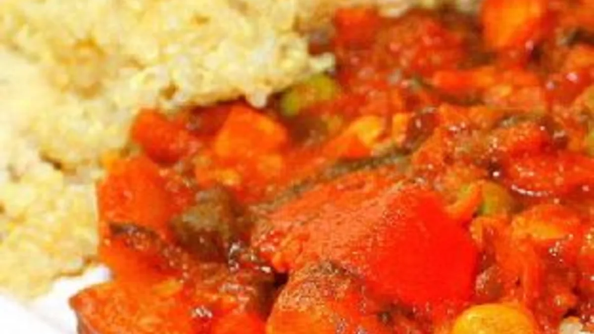Curried Chickpeas and Vegetables