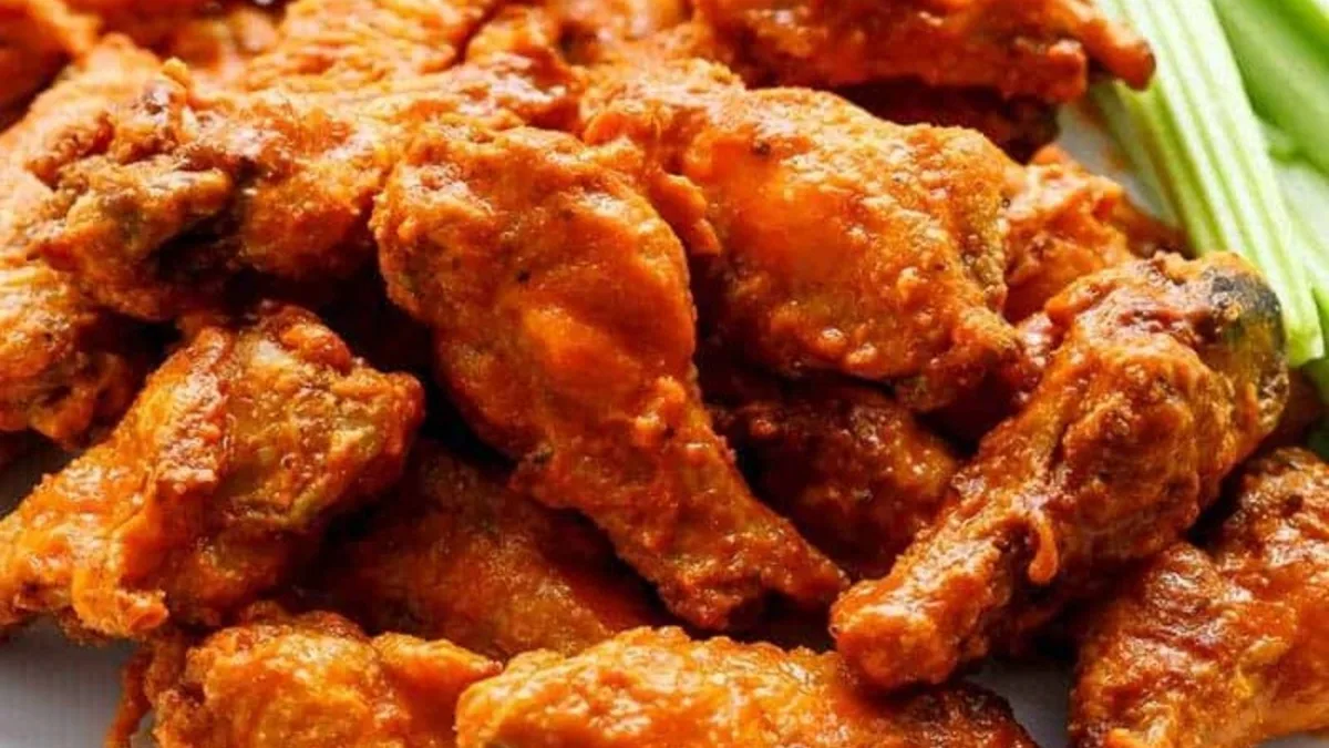 Extra crispy chicken wings