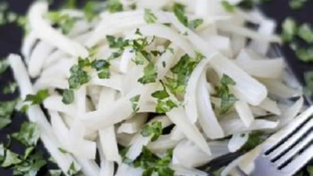 Fennel Side Dish With Garlic and Parsley
