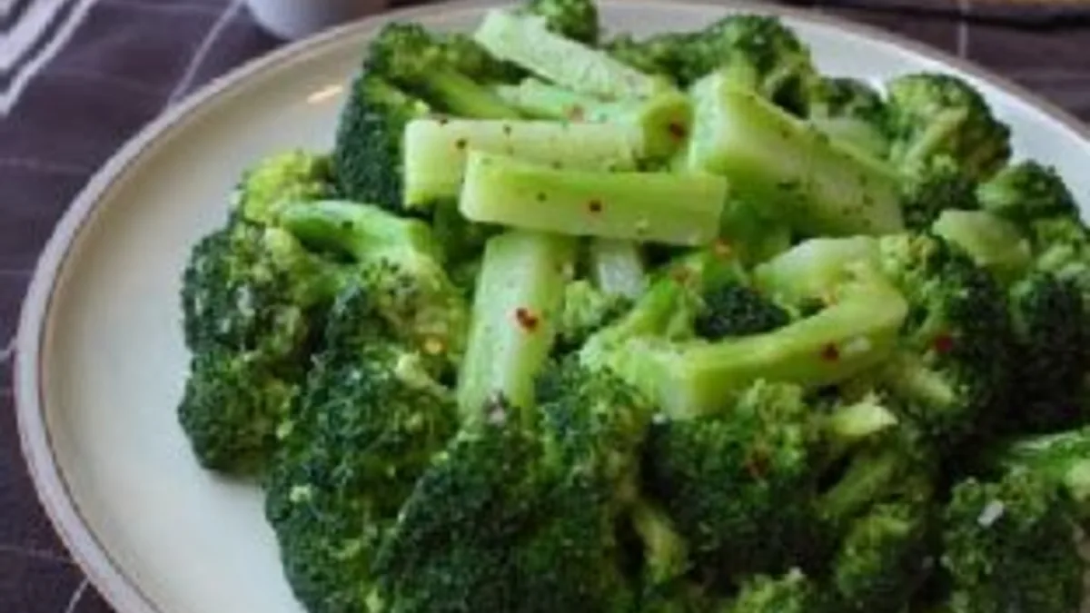 Garlic Lemon Chili Broccoli