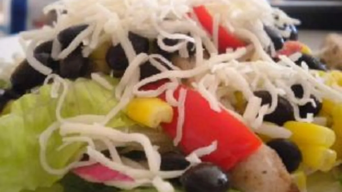 Garlic Lime Grilled Chicken Salad