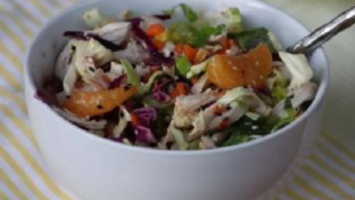 Gluten Free Dairy Free Sugar Free Chinese Chicken Salad
