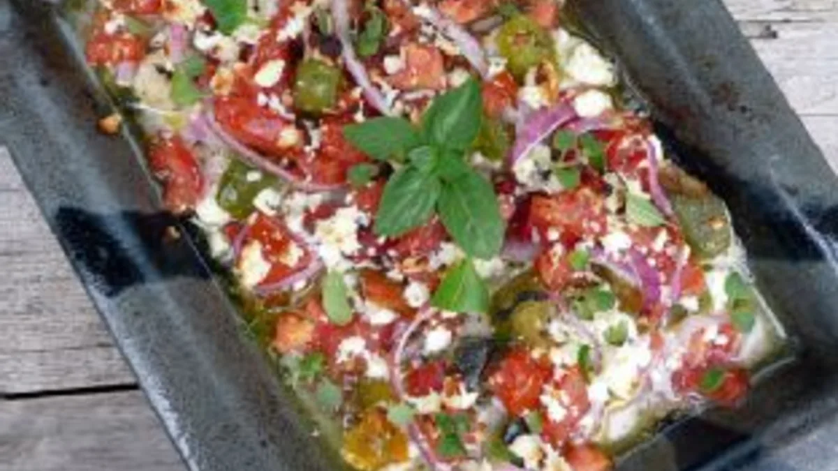 Greek-Style Baked Fish: Fresh, Simple, and Delicious
