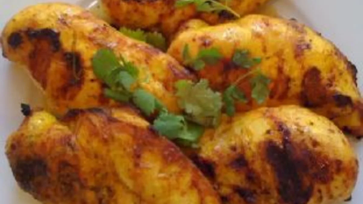 Grilled Lemon Garlic Chicken