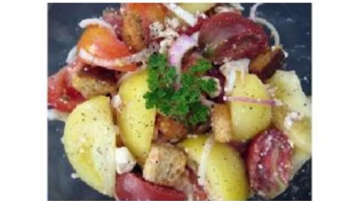 Heirloom Tomato Bread Salad