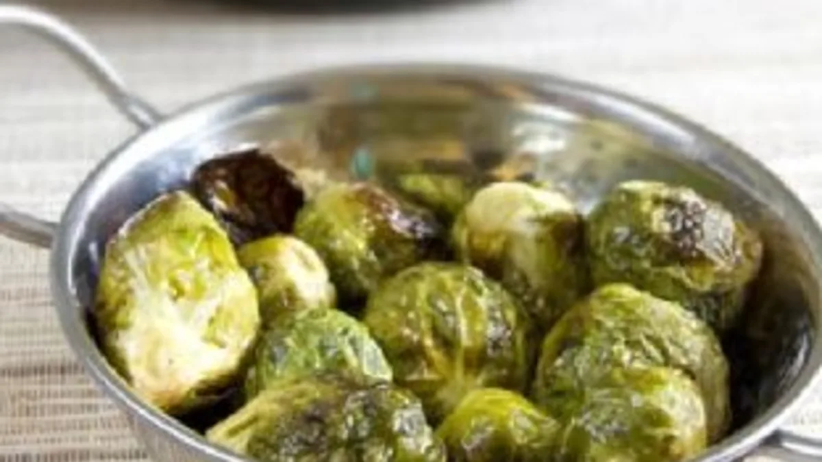 Honey Dijon Roasted Brussels Sprout