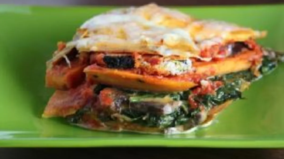 How Sweet It Is Sweet Potato Lasagne