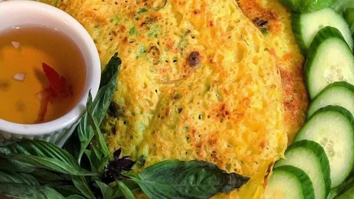 Khmer Banh Xeo – Cambodian Savory Pancake
