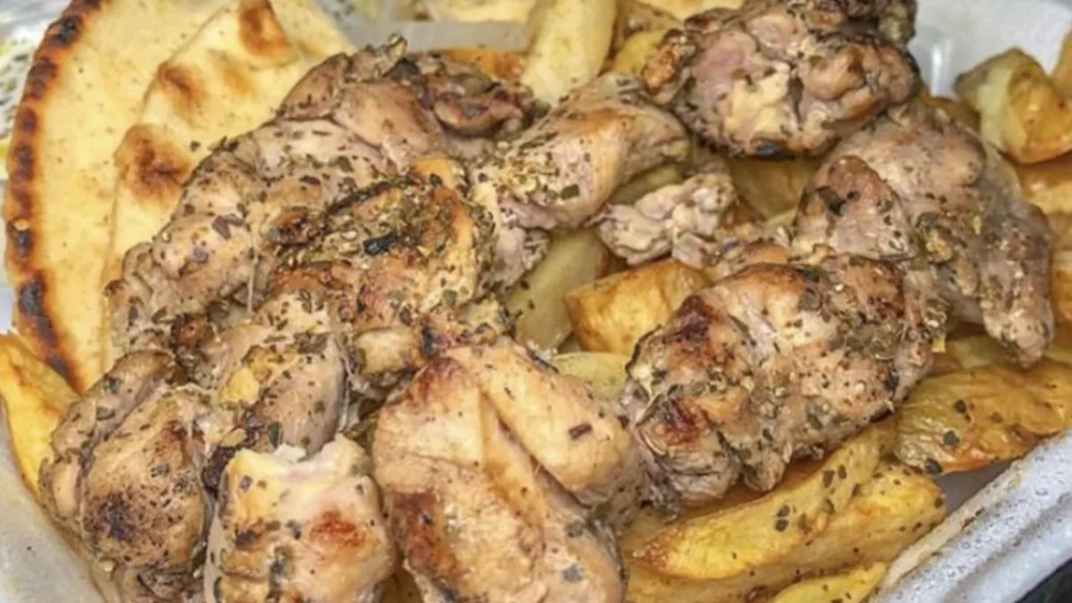 Lamb and Lemon Souvlaki