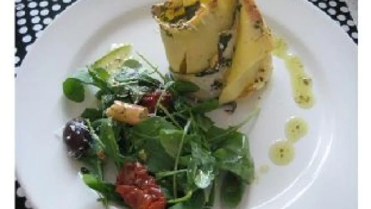 Lasagna - Spinach Rolls