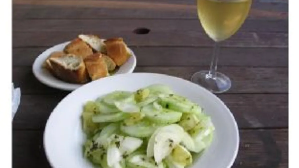 Lemon Cucumber Salad