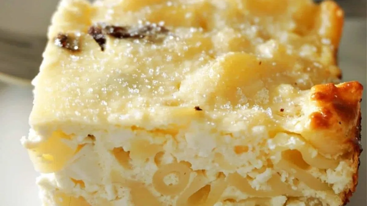 Macaroni Pudding