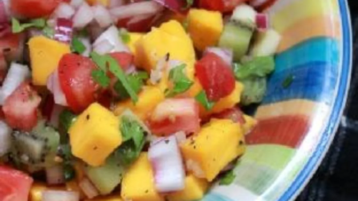 Mango Kiwi Salsa