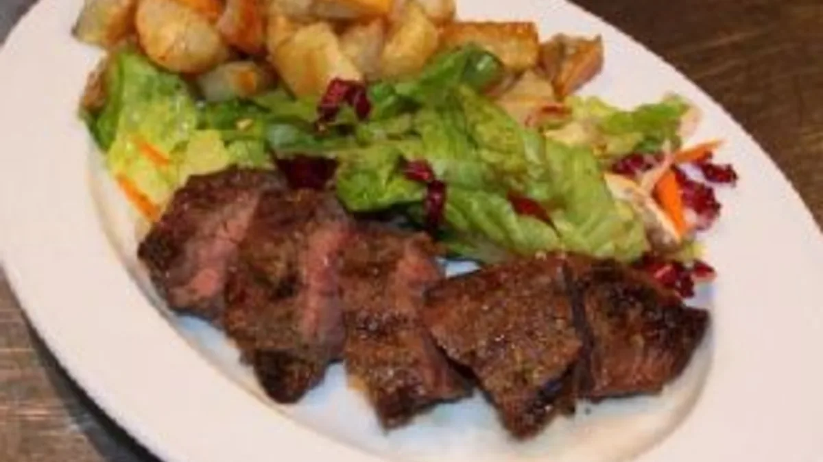 Marinated Flat Iron Steak