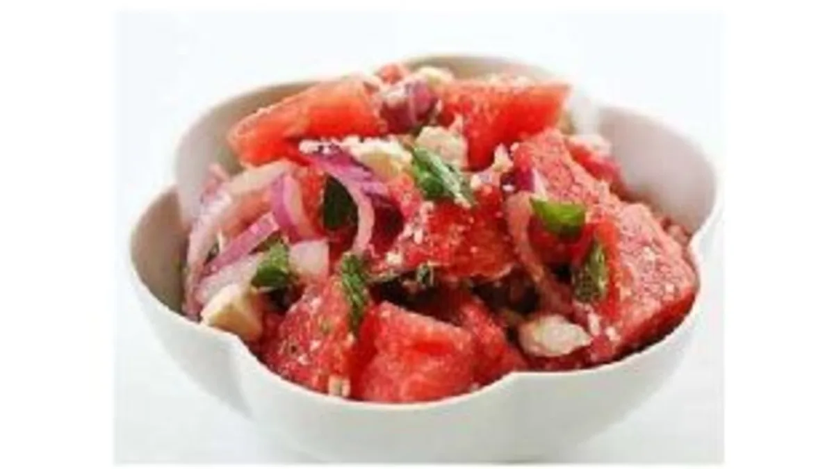 Mediterranean Watermelon Salad