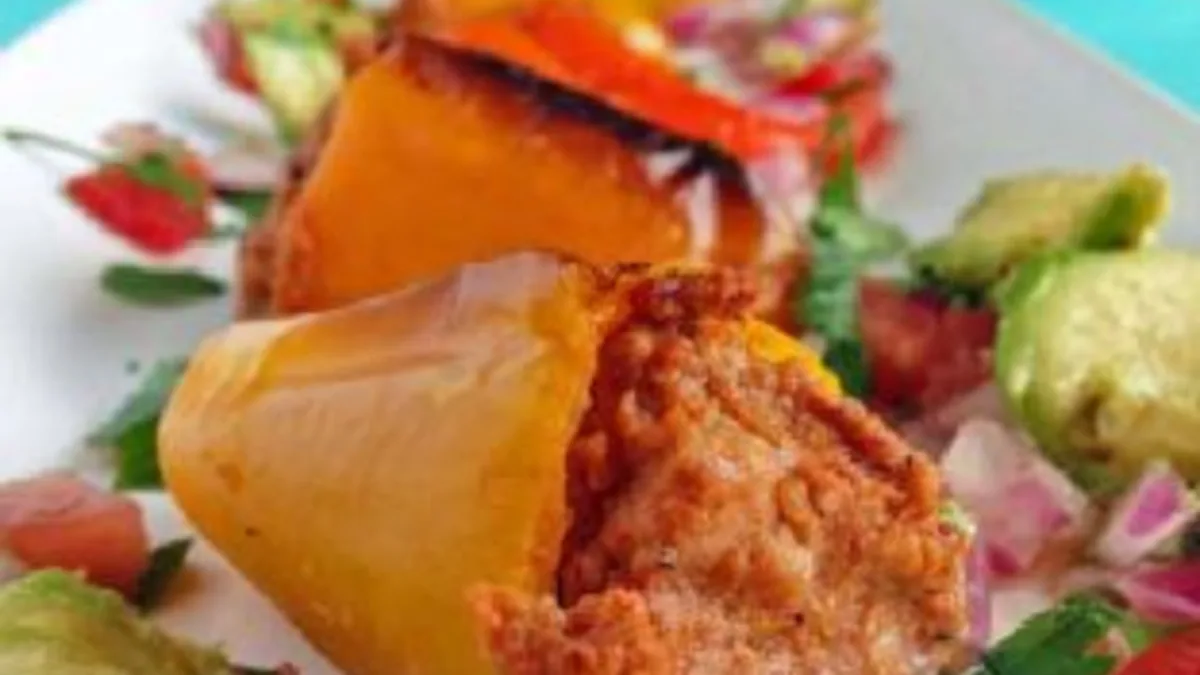 Mini Stuffed Mexican Bell Peppers