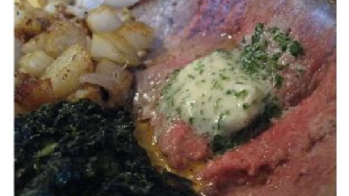 New York Strip With Beurre Maitre D'hotel