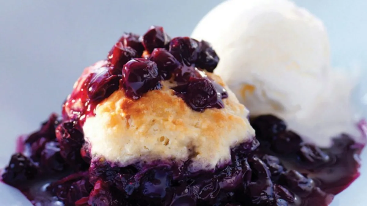 Peach & Blueberry Grunt
