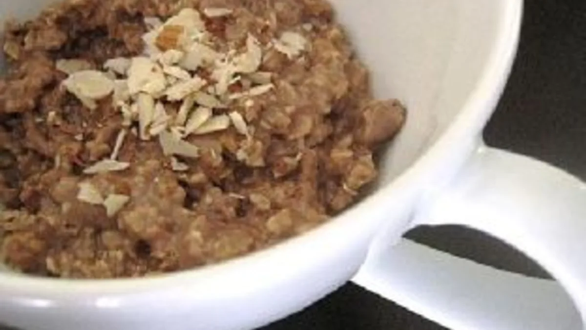 Peanut Butter And Chocolate Oatmeal
