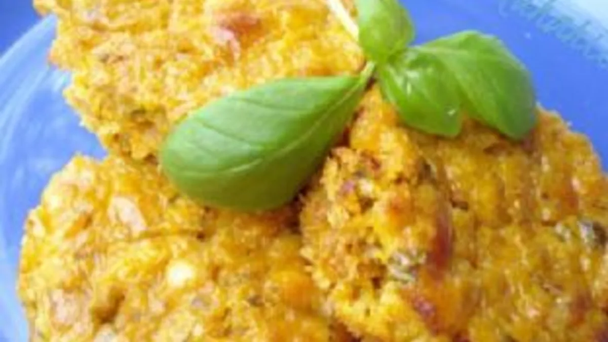 Pizza bites with pumpkin