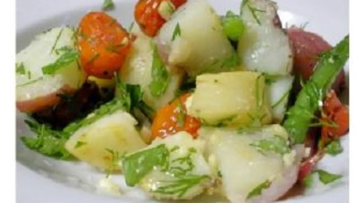 Potato and Green Bean Side Salad