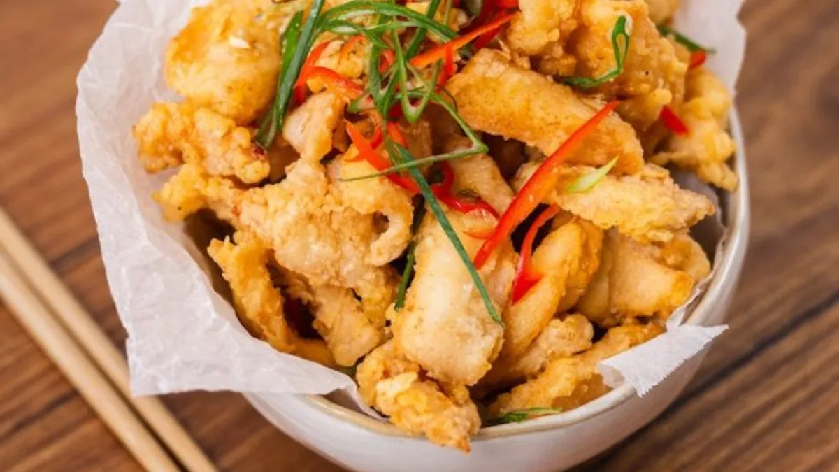 Quick salt & pepper squid