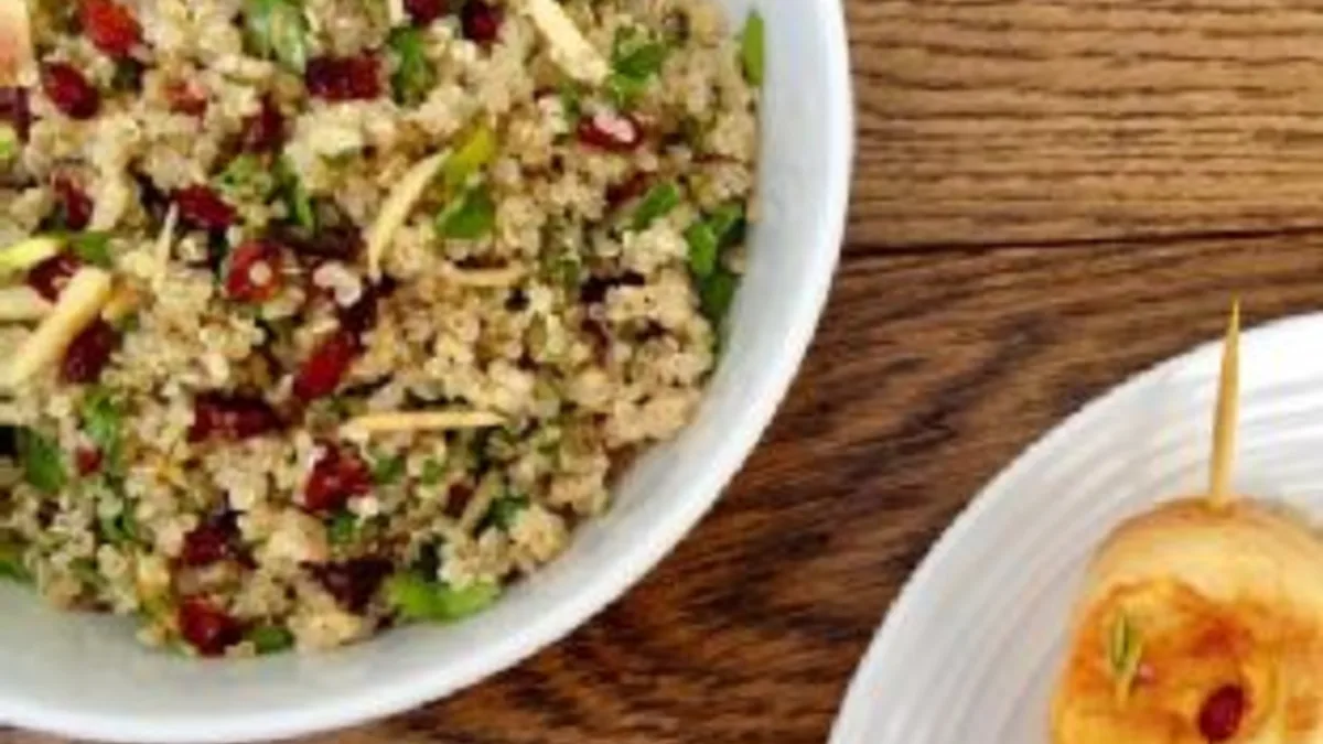 Quinoa Salad with Barberries & Nuts
