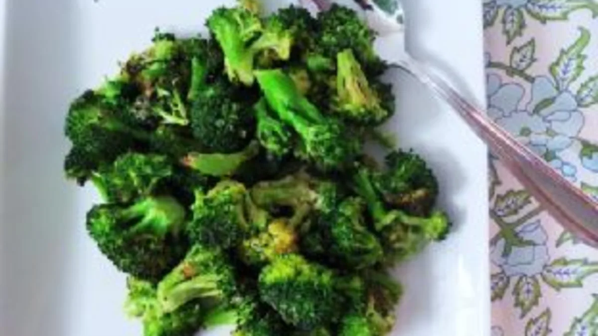 Roasted Broccoli with Lemon and Garlic