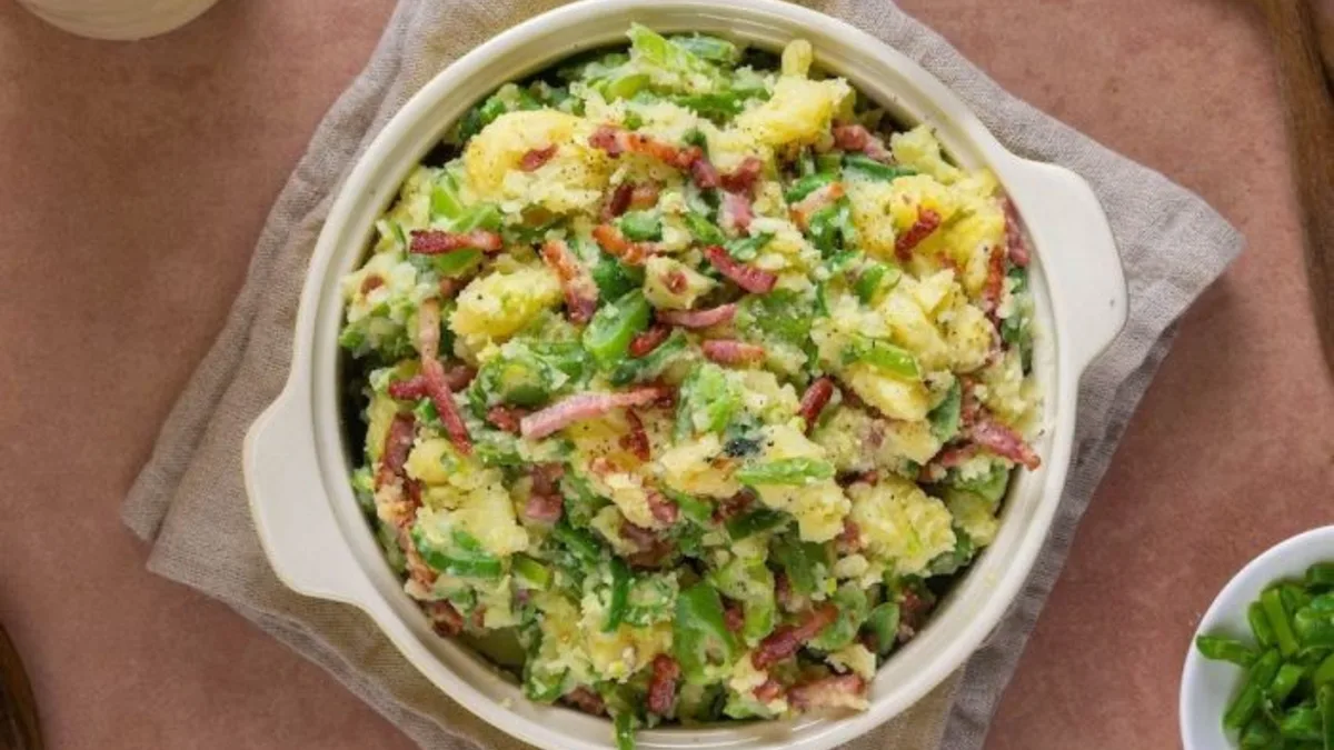 Runner Bean Mash (Snijbonen Stamppot)