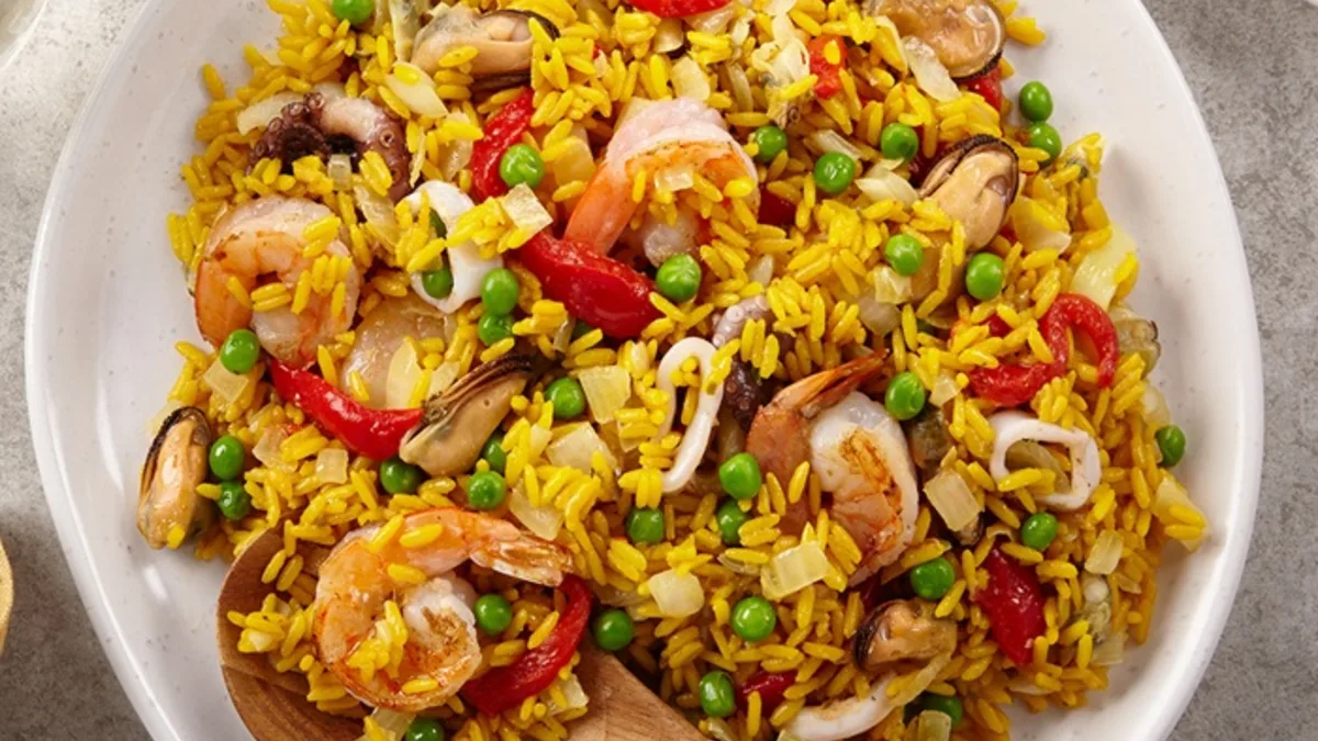 Seafood rice